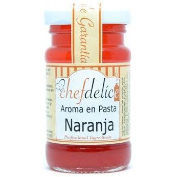 AROMA EN PASTA CHEFDELICE - NARANJA 50 G