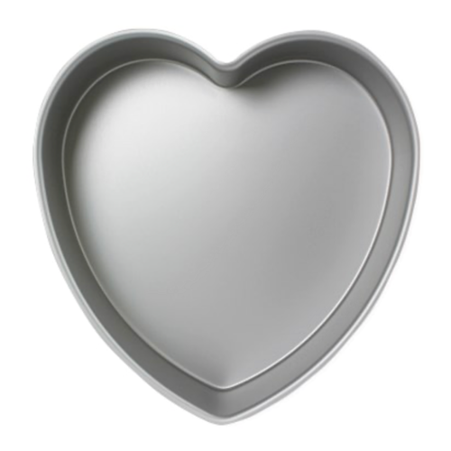 MOLDE DE ALUMINIO ANODIZADO CORAZON PME - Ø 25,4 CM / H 7,6 CM