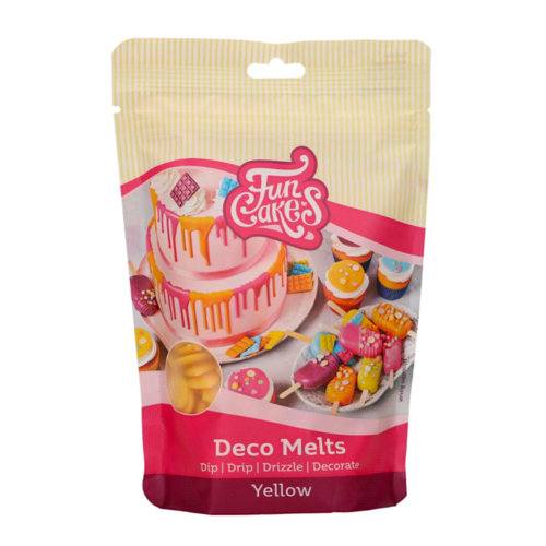 DECO MELTS FUNCAKES AMARILLOS 250 G