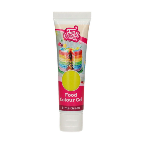 COLORANTE EN GEL DE FUNCAKES - LIME GREEN / VERDE LIMA 30 G