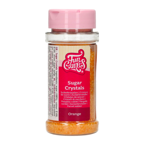 CRISTALES DE AZUCAR FUNCAKES - NARANJAS 80 G