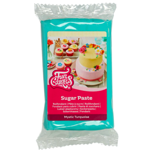 FONDANT FUNCAKES - TURQUESA MISTICO 250 G