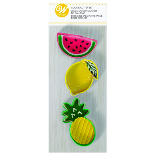 SET CORTADORES WILTON - FRUTAS