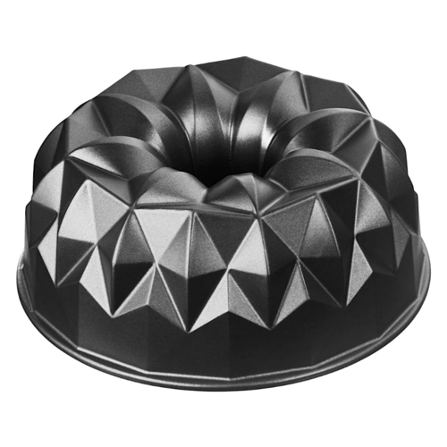 MOLDE DE ALUMINIO FUNDIDO KAISER - "BUNDT GEOMETRIC" 25 CM