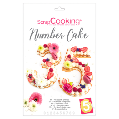 PLANTILLAS PARA TARTAS SCRAPCOOKING - NUMEROS