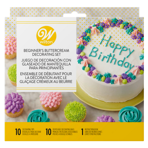 SET DECORACION BUTTERCREAM PARA PRINCIPIANTES - WILTON