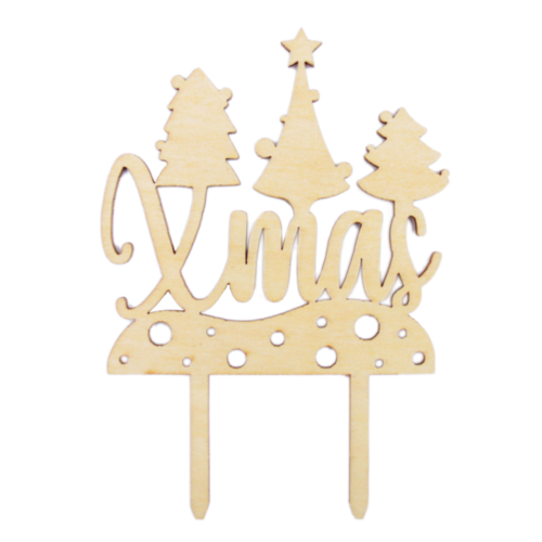 TOPPER PARA TARTA SCRAPCOOKING - "XMAS"