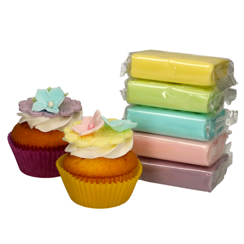 MULTIPACK FONDANT FUNCAKES - TONOS PASTEL (5 X 100 G)