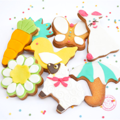 SET 16 CORTADORES PARA GALLETAS SCRAPCOOKING - NATURE