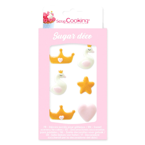 DECORACIONES DE AZUCAR SCRAPCOOKING - PRINCESA