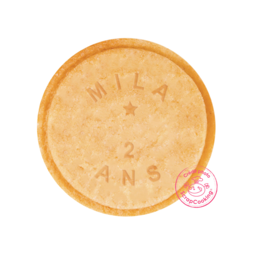 SELLO PARA GALLETAS PERSONALIZADAS - SCRAPCOOKING