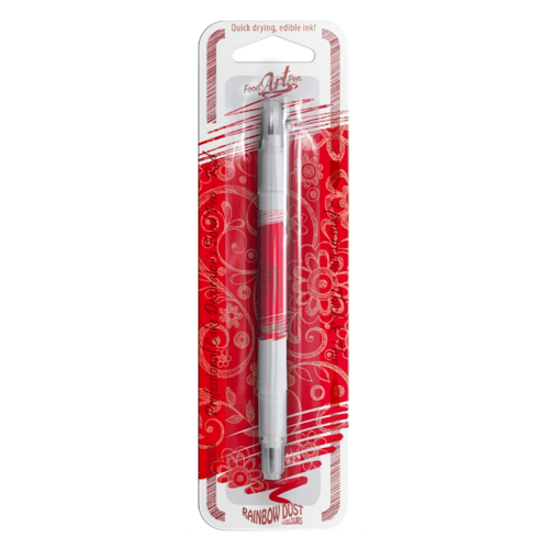 ROTULADOR DOBLE PUNTA RAINBOW DUST - RED / ROJO