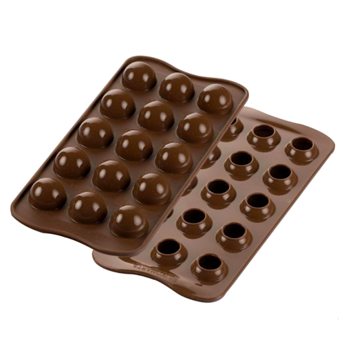 MOLDE SILICONA CHOCOLATE SILIKOMART - TARTUFINO