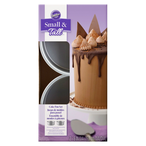 MOLDES WILTON - "LAYER CAKE" ALTOS Y PEQUEÑOS (15 CM)