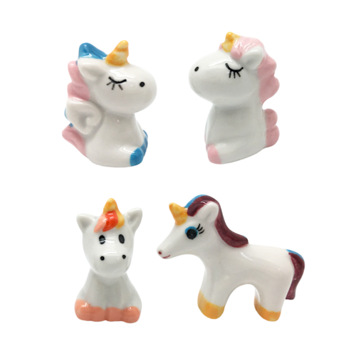 FIGURAS CERAMICA PARA ROSCON [DEKORA] - UNICORNIO 3D