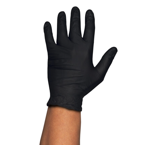 GUANTES DE NITRILO RUBBEREX NEGROS - S (PEQUEÑOS) 3,2 G