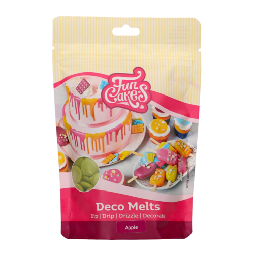 DECO MELTS FUNCAKES SABOR MANZANA VERDE - 250 G