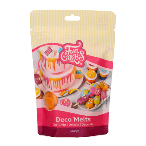 DECO MELTS FUNCAKES SABOR NARANJA 250 G