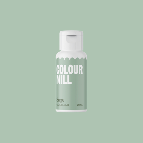 COLORANTE LIPOSOLUBLE COLOUR MILL. - VERDE SALVIA / SAGE (20 ML)