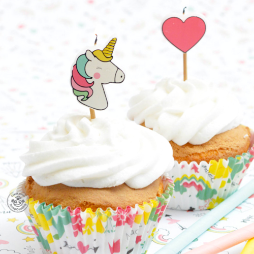 VELAS SCRAPCOOKING - UNICORNIOS