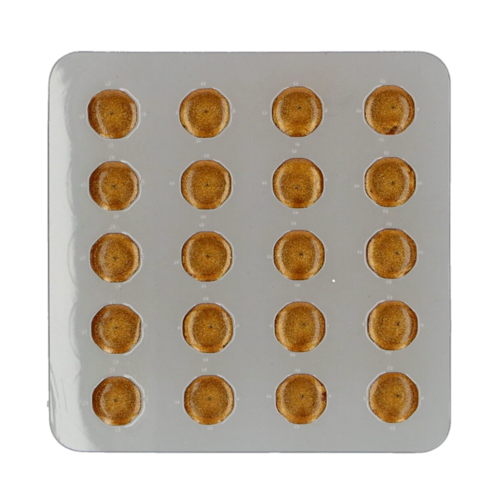 DIAMANTES COMESTIBLES DE GELATINA FUNCAKES - ORO PERLADO