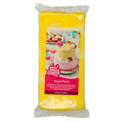 FONDANT FUNCAKES - AMARILLO 1 KG