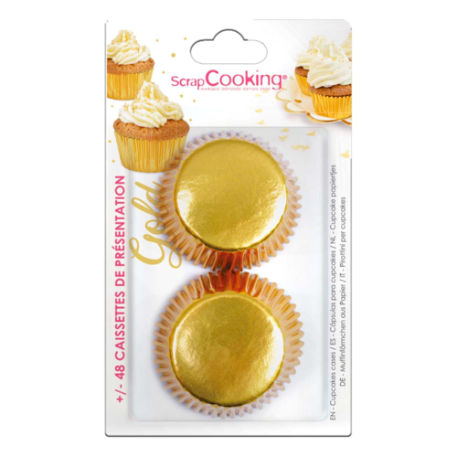 CAPSULAS CUPCAKES SCRAPCOOKING - DORADAS