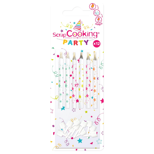 SET VELAS CUMPLEAÑOS MAGICAS - SCRAPCOOKING