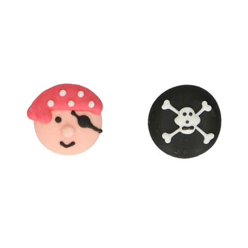 DECORACIONES DE AZUCAR FUNCAKES - PIRATAS