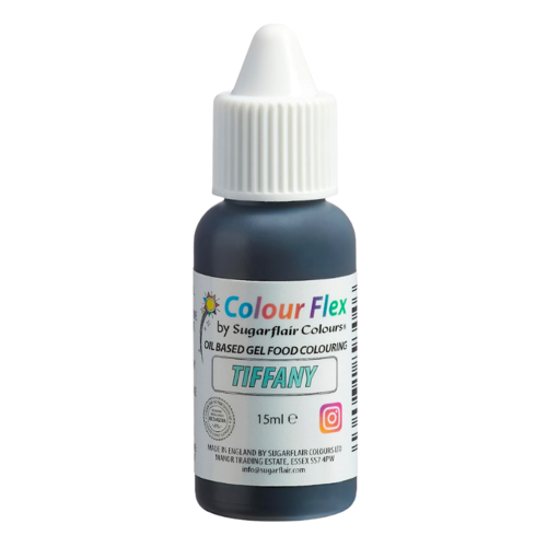 COLORANTE LIPOSOLUBLE "COLOURFLEX" SUGARFLAIR - TIFFANY (15 ML)