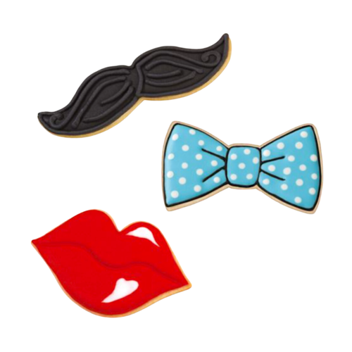 SET CORTADORES WILTON - BIGOTE / LABIOS / PAJARITA