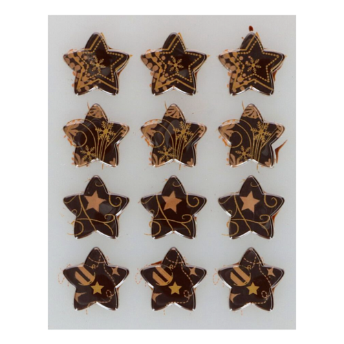 DECORACIONES DE CHOCOLATE FUNCAKES - ESTRELLAS