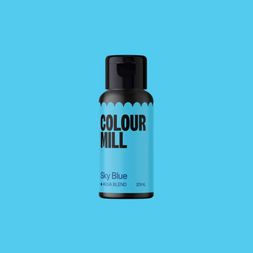 COLORANTE EN GEL COLOUR MILL. - AZUL CIELO / SKY BLUE (20 ML)