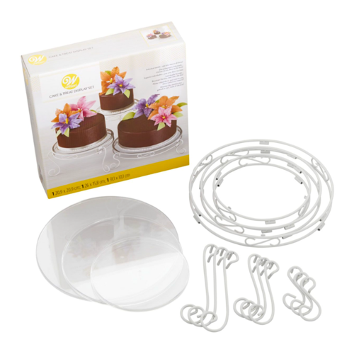 SET STANDS PARA TARTAS Y DULCES WILTON (3 U)