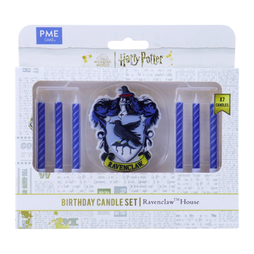 SET VELAS CUMPLEAÑOS "HARRY POTTER" PME - RAVENCLAW