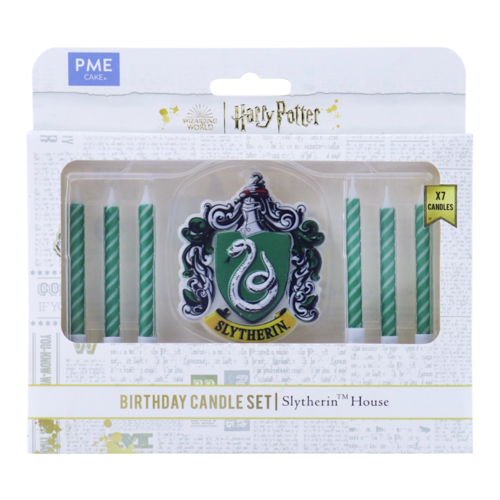 SET VELAS CUMPLEAÑOS "HARRY POTTER" PME - SLYTHERIN