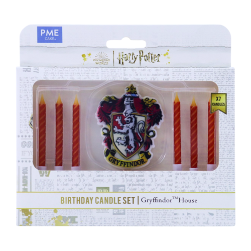 SET VELAS CUMPLEAÑOS "HARRY POTTER" PME - GRYFFINDOR