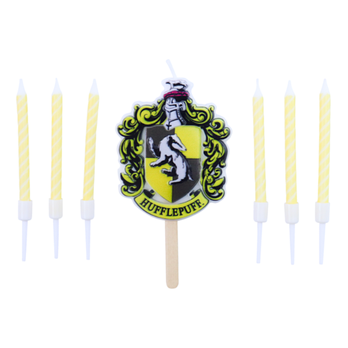 SET VELAS CUMPLEAÑOS "HARRY POTTER" PME - HUFFLEPUFF