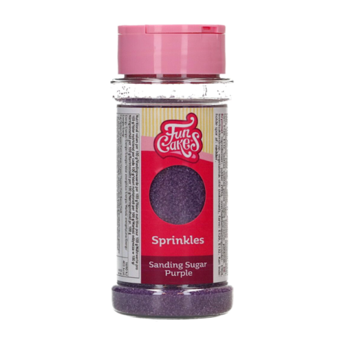 AZUCAR DE GRANO FINO "SANDING SUGAR" FUNCAKES - PURPURA (80 G)