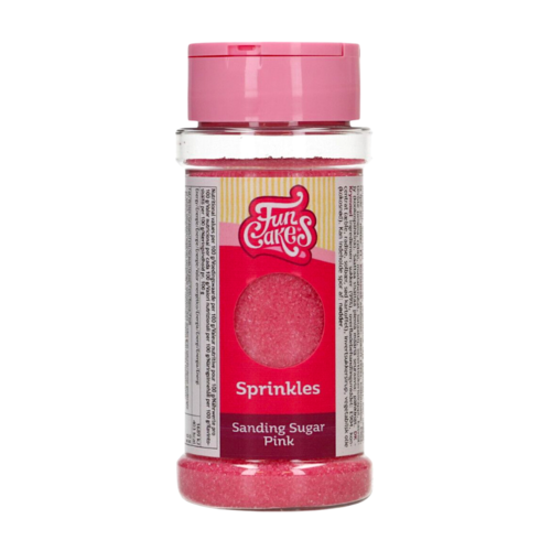 AZUCAR DE GRANO FINO "SANDING SUGAR" FUNCAKES - ROSA (80 G)