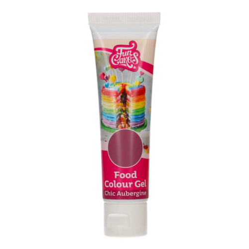 COLORANTE EN GEL DE FUNCAKES - CHIC AUBERGINE / BERENJENA CHIC 30 G