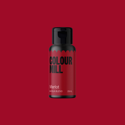 COLORANTE EN GEL COLOUR MILL. - ROJO VINO / MERLOT (20 ML)