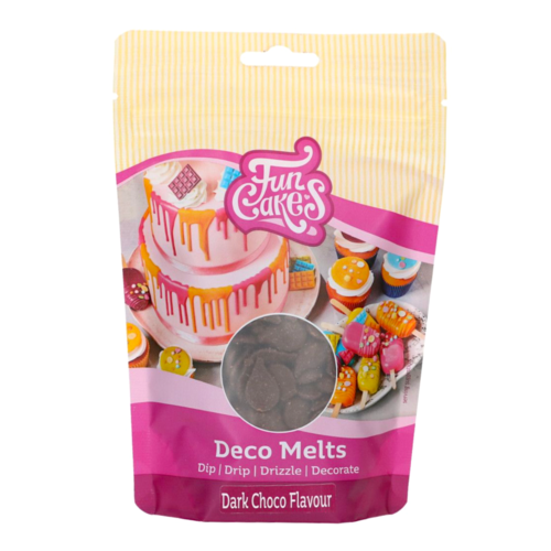 DECO MELTS FUNCAKES SABOR CHOCOLATE NEGRO (250 G)